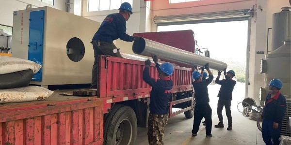 活性炭吸附設備發貨嘍！耀先環境15年粉塵廢氣經驗，本地廠家